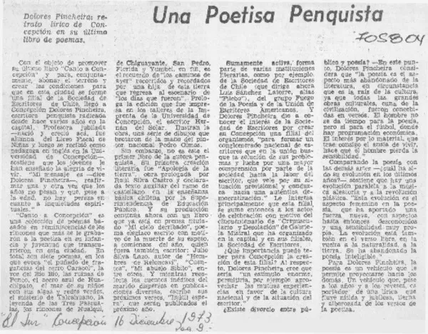 Una poestisa penquista.  [artículo]