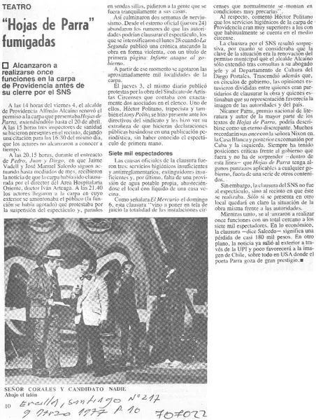 Hojas de parra" fumigadas.  [artículo]
