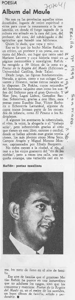 Álbum del Maule.  [artículo]