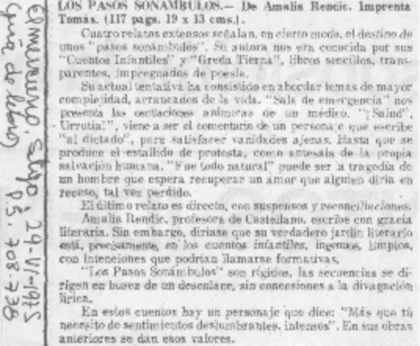Los Pasos sonámbulos.  [artículo]