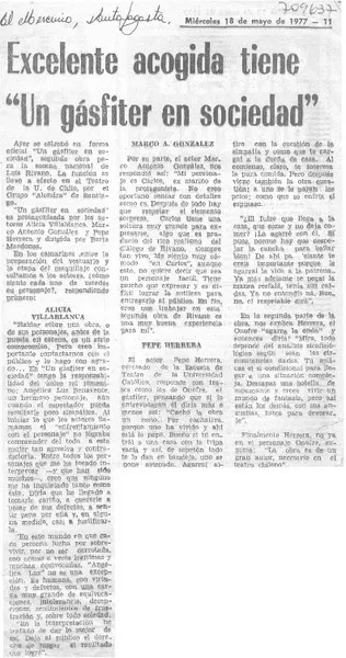 Excelente acogida tiene "un gásfiter en sociedad".  [artículo]
