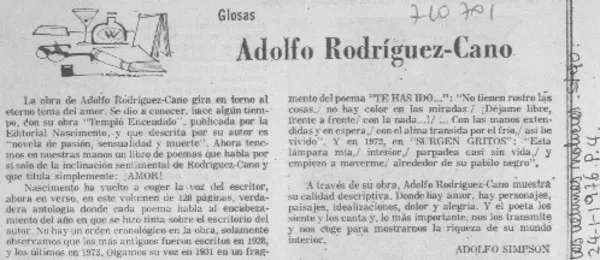 Adolfo Rodríguez-Cano  [artículo] Adolfo Simpson.