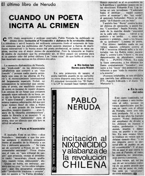Cuando un poeta incita al crimen  [artículo].