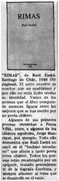 Rimas.  [artículo]
