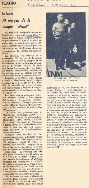 Al margen de la imagen "oficial".  [artículo]