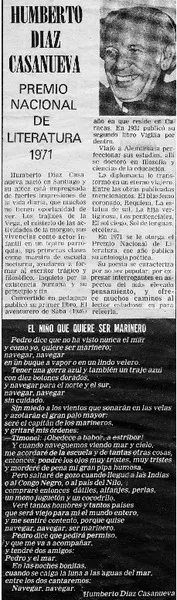 Humberto Díaz Casanueva.  [artículo]