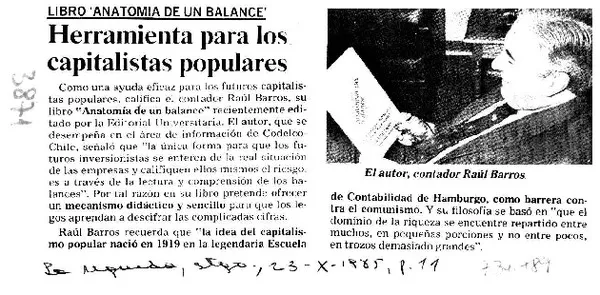 Herramienta para los capitalistas populares.  [artículo]