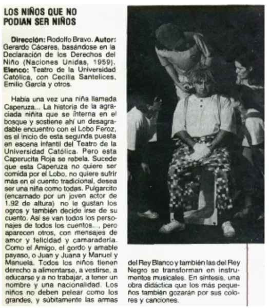 Los niños que no podían ser niños.  [artículo]