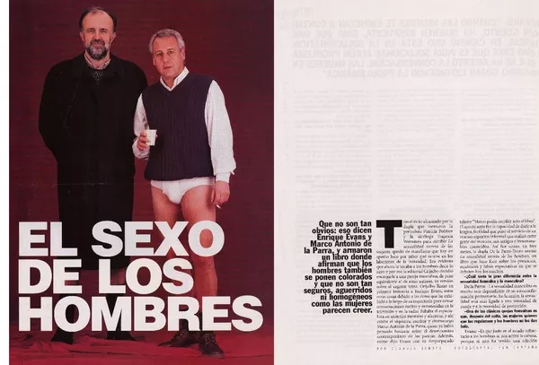 El sexo de los hombres : [entrevistas] [artículo] Claudia Donoso.