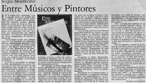 "Anillos del tiempo"  [artículo] José Arraño Acevedo.