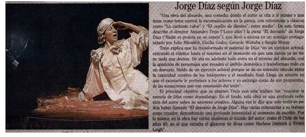 Jorge Díaz según Jorge Díaz.  [artículo]
