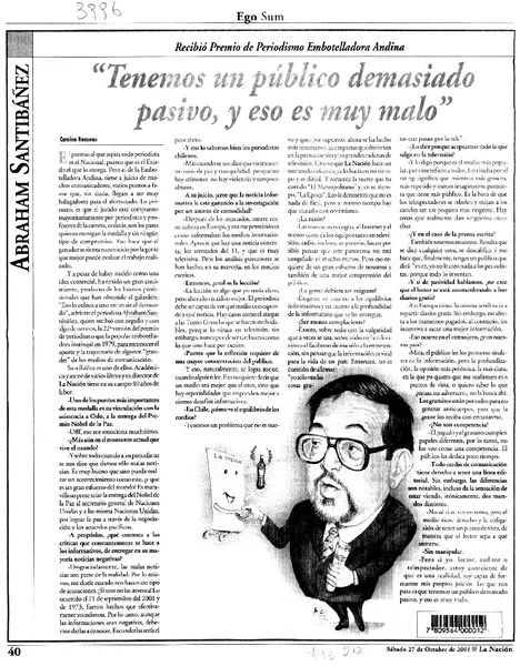 "Tenemos un público demasiado pasivo, y eso es muy malo" [entrevista] [artículo] : Carolina Rousseau.