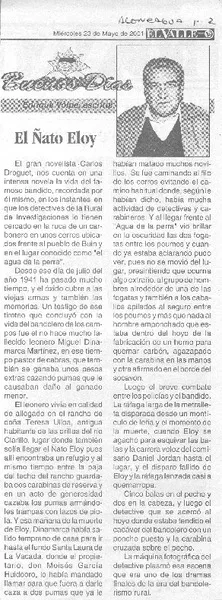 El ñato Eloy  [artículo] Enrique Volpe.