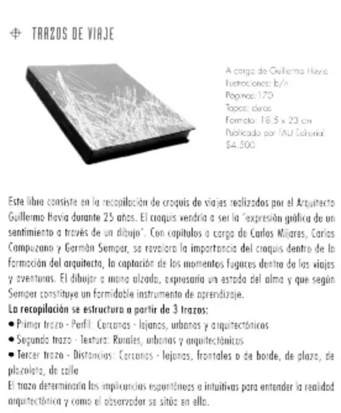 Trazos de viaje  [artículo]