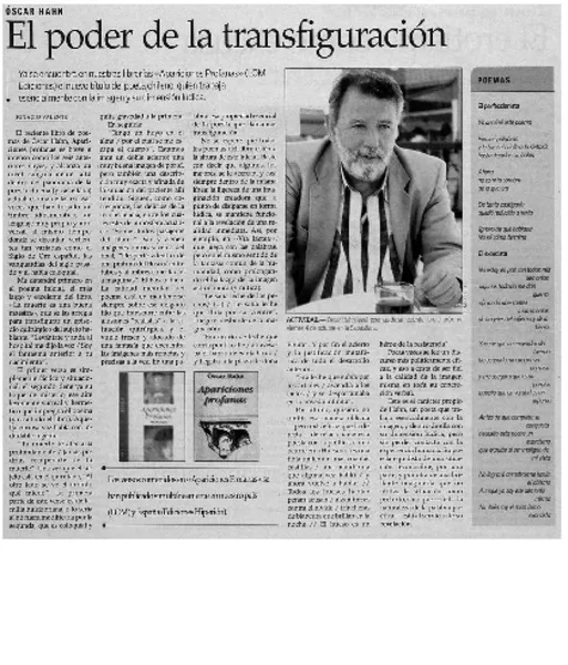 El poder de la transfiguración  [artículo] Ignacio Valente.