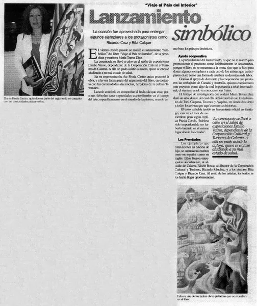 Lanzamiento simbólico.  [artículo]