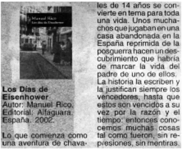 Los días de Eisenhower.  [artículo]