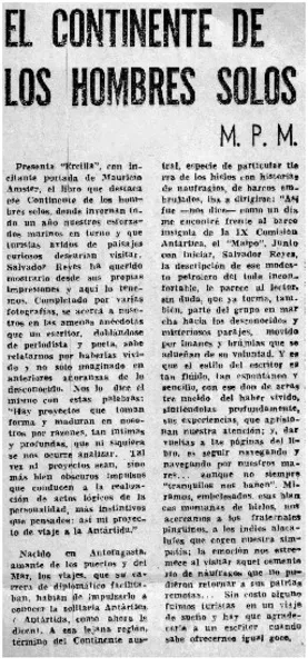 No doy entrevistas  [artículo]