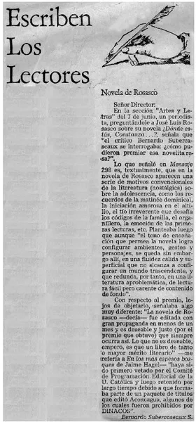 J. M. Coetzee obtuvo el Premio Nobel  [artículo]