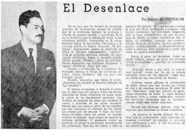 El desenlace  [artículo] Andrés de Castralvo.