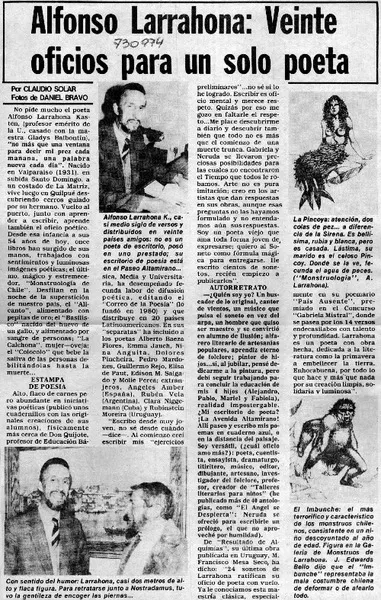 Violencia desde la poesía  [artículo] Ramón Díaz Eterovic.