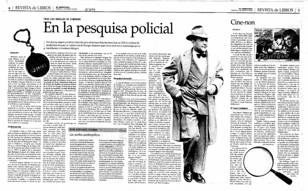 En la pesquisa policial  [artículo] Rodrigo Pinto.