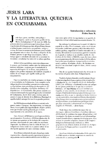 Franz Tamayo el más célebre e ignorado de los paceños  [artículo] Mariano Baptista Gumucio.