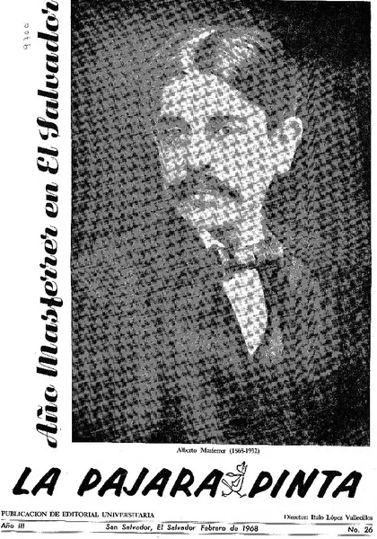 Mi Alberto Masferrer  [artículo] Pedro Geoffroy Rivas.