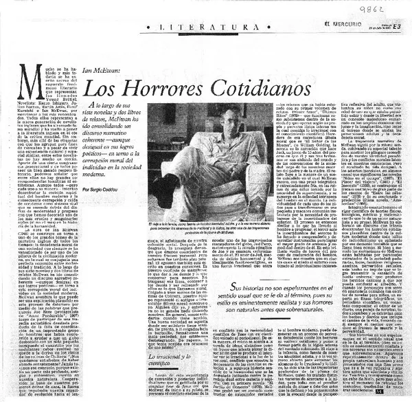 Los Horrores cotidianos  [artículo] Sergio Coddou.