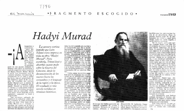 Hadyi Murad.  [artículo]