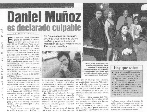 Daniel Muñoz es declarado culpable  [artículo] Marietta Santi