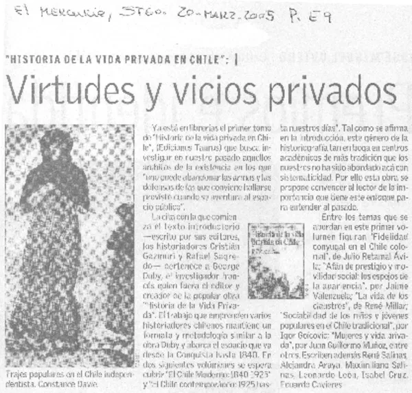 Virtudes y vicios privados  [artículo]