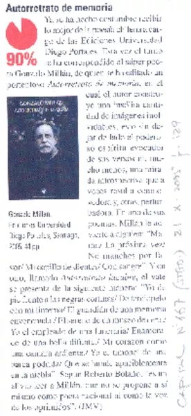 Autorretrato de memoria  [artículo] JMV