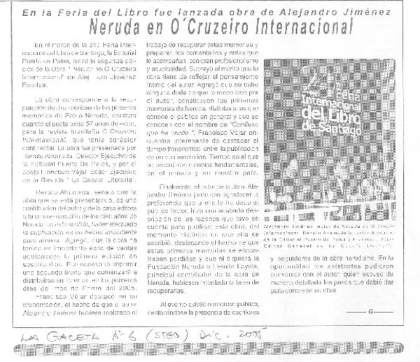 Neruda en Internacional  [artículo]