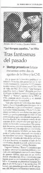 Tras fantasmas del pasado  [artículo]