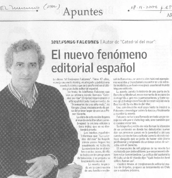 Teatro Mario Ríos : del podio político, senador deriva a la escena teatral [artículo]