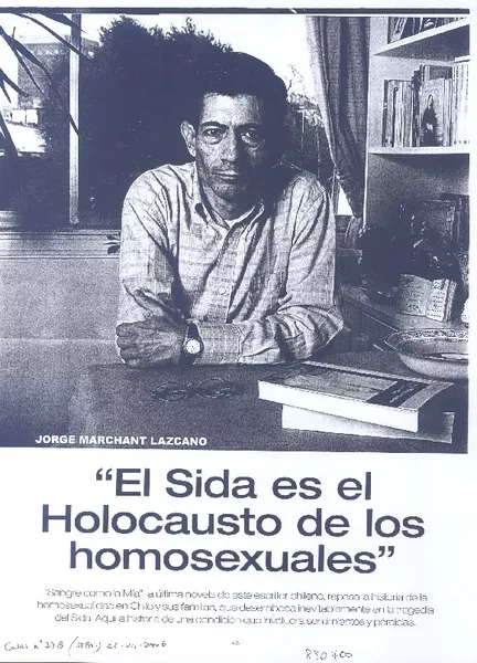 "El Sida es el holocausto de los homosexuales" [entrevista] [artículo] Paula Bengolea Z.