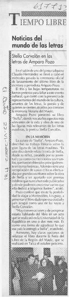 Stella Corvalán en las letras de Amparo Pozo  [artículo]