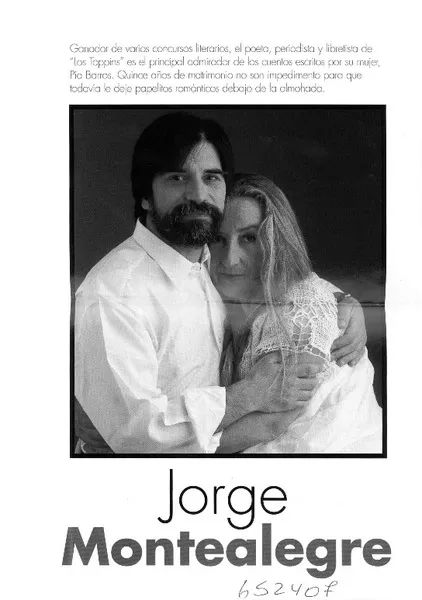 Jorge Montealegre  [artículo] Alejandro Fouillioux