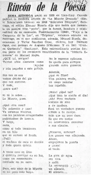 Rincón de la poesía  [artículo].