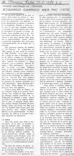 Edgardo Garrido Merino (1972).  [artículo]