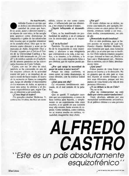 Un marinero que ancló en las letras  [artículo] Suetonio.