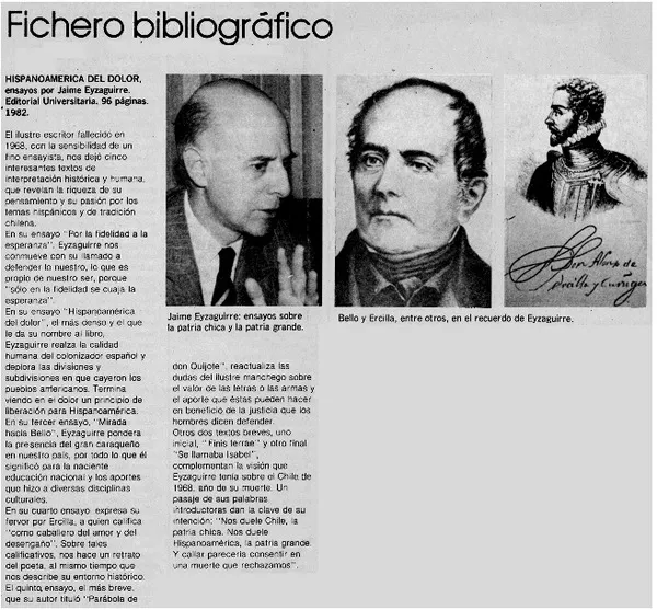 Hispanoamérica del dolor  [artículo] Carlos René Ibacache.
