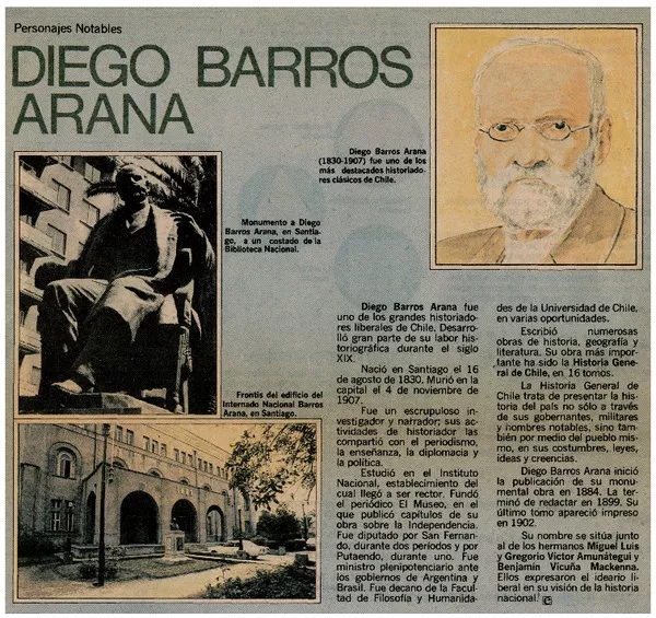 Diego Barros Arana.  [artículo]