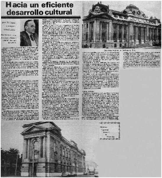 Hacia un eficiente desarrollo cultural.  [artículo]
