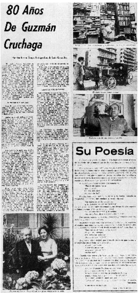 80 años de Guzmán Cruchaga  [artículo] Guillermo Trejo.