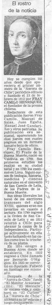 El rostro de la noticia.  [artículo]