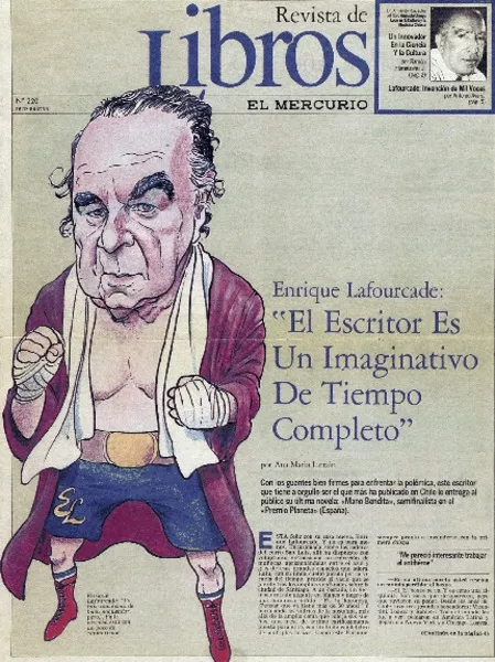 El escritor es un imaginativo de tiempo completo": [entrevista] [artículo] Ana María Larraín.