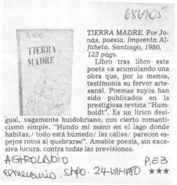 Tierra madre.  [artículo]