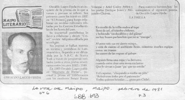 Osvaldo Lagos Ojeda.  [artículo]